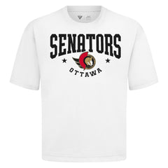 Ottawa Senators Levelwear Luxe Signature Knit T-Shirt - White - NHL 203844152