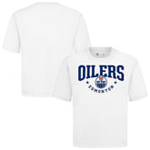 Edmonton Oilers Levelwear Luxe Signature Knit T-Shirt - White - NHL 203844154