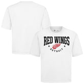 Detroit Red Wings Levelwear Luxe Signature Knit T-Shirt - White - NHL 203844161