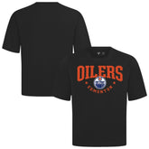 Edmonton Oilers Levelwear Luxe Signature Knit T-Shirt - Black - NHL 203844162