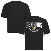 Pittsburgh Penguins Levelwear Luxe Signature Knit T-Shirt - Black - NHL 203844164