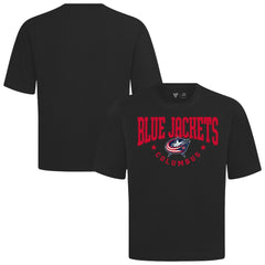 Columbus Blue Jackets Levelwear Luxe Signature Knit T-Shirt - Black - NHL 203844171