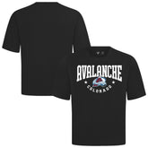 Colorado Avalanche Levelwear Luxe Signature Knit T-Shirt - Black - NHL 203844173