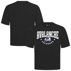 Colorado Avalanche Levelwear Luxe Signature Knit T-Shirt - Black - NHL 203844173