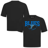 St. Louis Blues Levelwear Luxe Signature Knit T-Shirt - Black - NHL 203844176