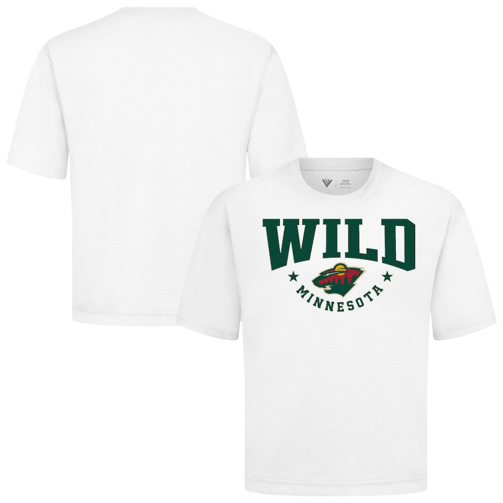 Minnesota Wild Levelwear Luxe Signature Knit T-Shirt - White - NHL 203844178