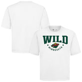 Minnesota Wild Levelwear Luxe Signature Knit T-Shirt - White - NHL 203844178