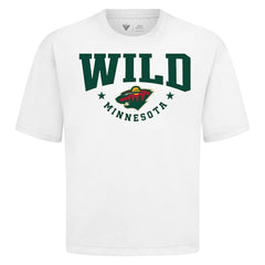 Minnesota Wild Levelwear Luxe Signature Knit T-Shirt - White - NHL 203844178
