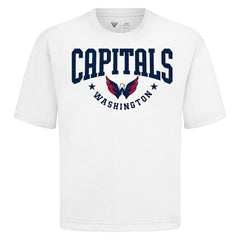 Washington Capitals Levelwear Luxe Signature Knit T-Shirt - White - NHL 203844189