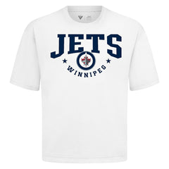 Winnipeg Jets Levelwear Luxe Signature Knit T-Shirt - White - NHL 203844200