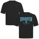 Seattle Kraken Levelwear Luxe Signature Knit T-Shirt - Black - NHL 203844204