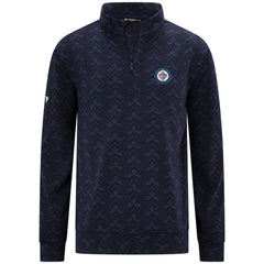 Winnipeg Jets Levelwear Chameleon Quarter-Zip Sweatshirt - Navy - NHL 203844214