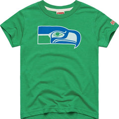 Seattle Seahawks Homage Youth 1976 Tri-Blend T-Shirt Green
