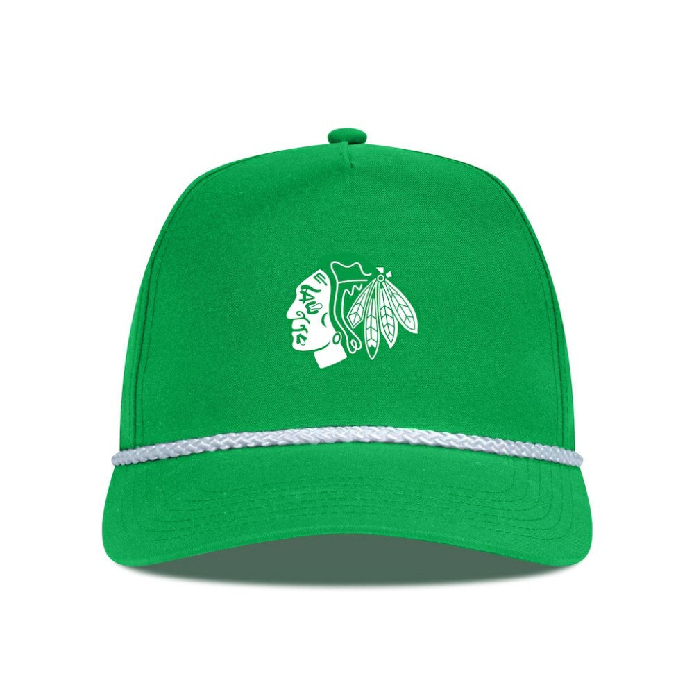 Chicago Blackhawks Levelwear St. Patrick's Day Gambit Rope Adjustable Hat - Kelly Green - NHL 203846239