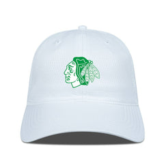 Chicago Blackhawks Levelwear Matrix Patch Adjustable Hat - White - NHL 203846240