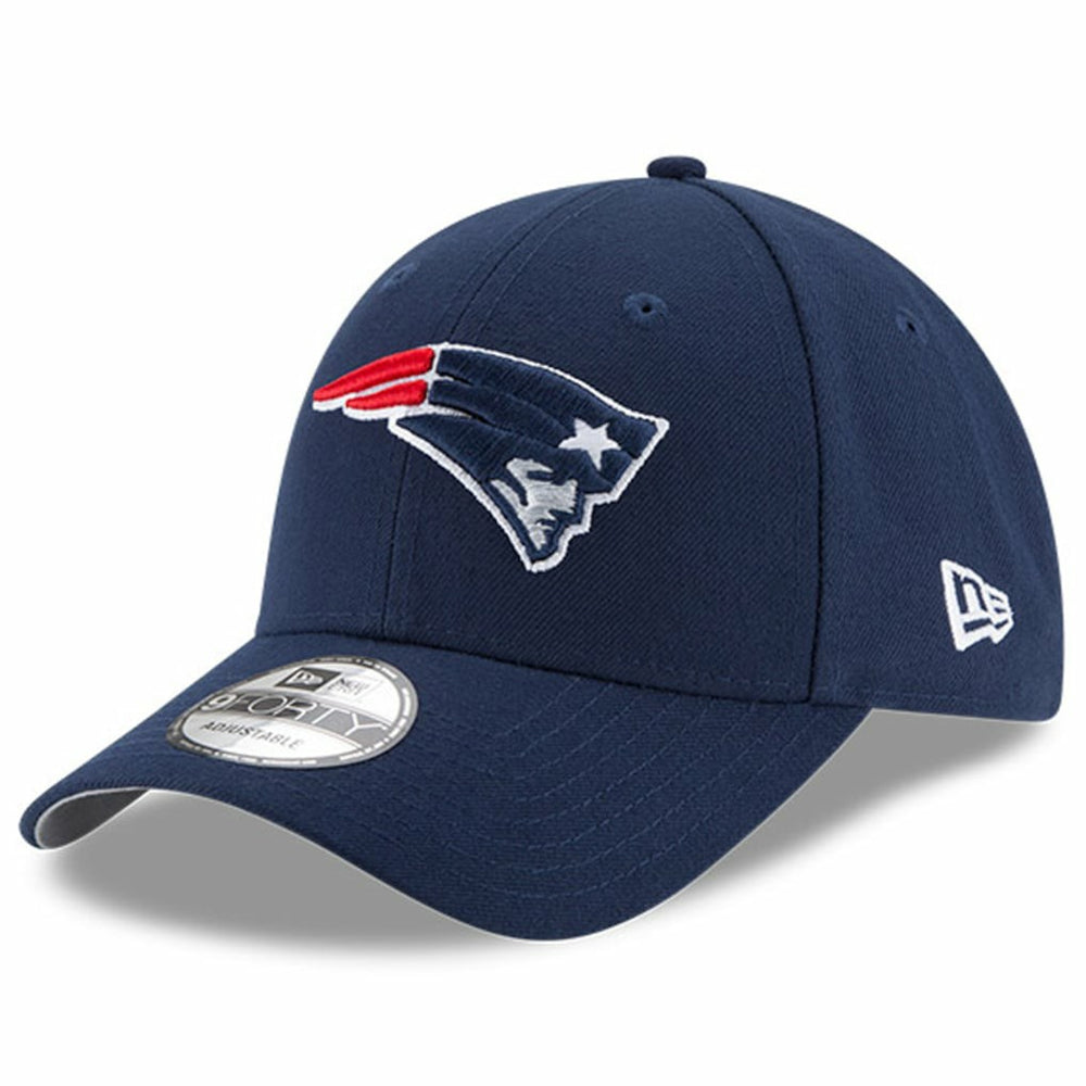 New England Patriots New Era Youth 9FORTY Adjustable Hat Navy