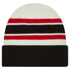 Buffalo Sabres New Era Vintage Cuffed Knit Hat - Cream/Black - NHL 203847664