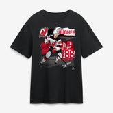 Jack Hughes New Jersey Devils Fresh Ice T-Shirt - Black - NHL 203847704