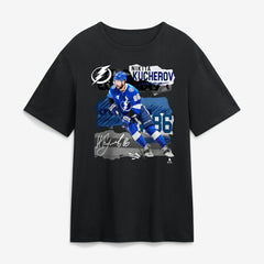 Nikita Kucherov Tampa Bay Lightning Fresh Ice T-Shirt - Black - NHL 203847707