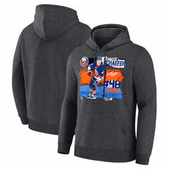 Matthew Schaefer New York Islanders Fresh Ice Hoodie - Charcoal - NHL 203847715