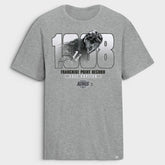 Anze Kopitar Los Angeles Kings Franchise Points Record T-Shirt - Gray - NHL 203849231