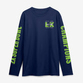 Fanatics Seattle Seahawks Two-Time Super Bowl Champions Big & Tall Own The Moments Long Sleeve T-Shirt College Navy