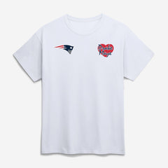 New England Patriots I Love Drake Maye T-Shirt White