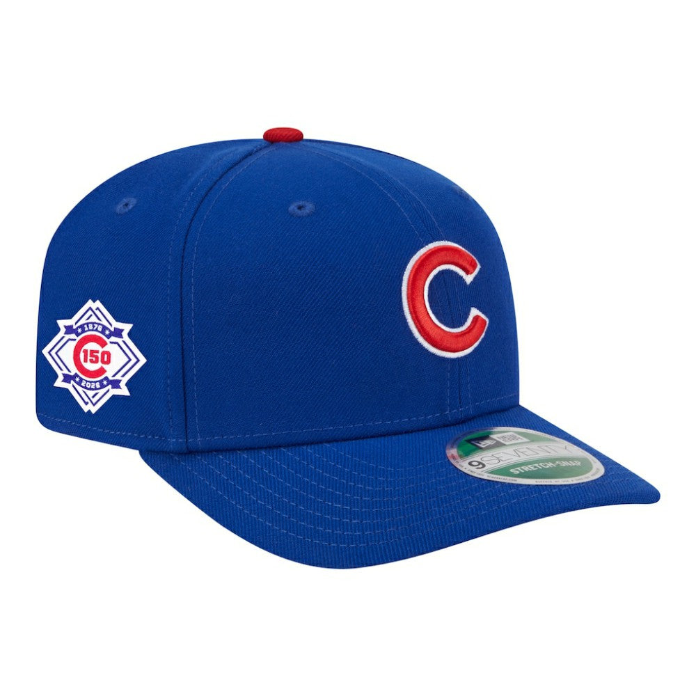 Chicago Cubs New Era 150th Anniversary 9SEVENTY Adjustable Hat - Royal - New Era Lifestyle