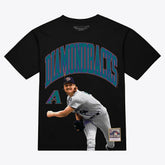 Randy Johnson Arizona Diamondbacks Mitchell & Ness Photo Arch Player Graphic T-Shirt - Black - Mitchell & Ness Online
