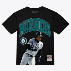 Ken Griffey Jr. Seattle Mariners Mitchell & Ness Photo Arch Player Graphic T-Shirt - Black - Mitchell & Ness Sale