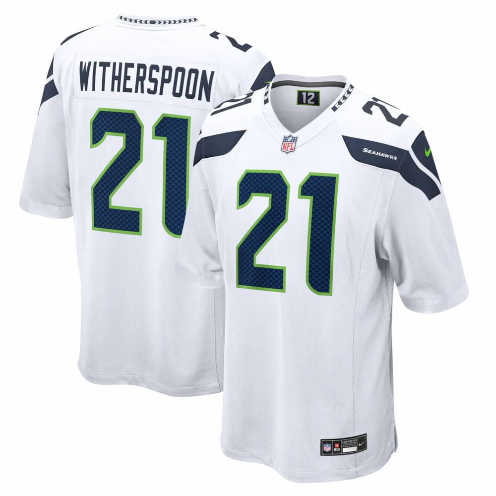 Nike Devon Witherspoon Seattle Seahawks Game Jersey White