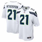 Nike Devon Witherspoon Seattle Seahawks Game Jersey White
