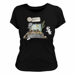 Chicago White Sox Tiny Turnip Women's 2026 Spring Training T-Shirt - Black - MLB Lifestyle