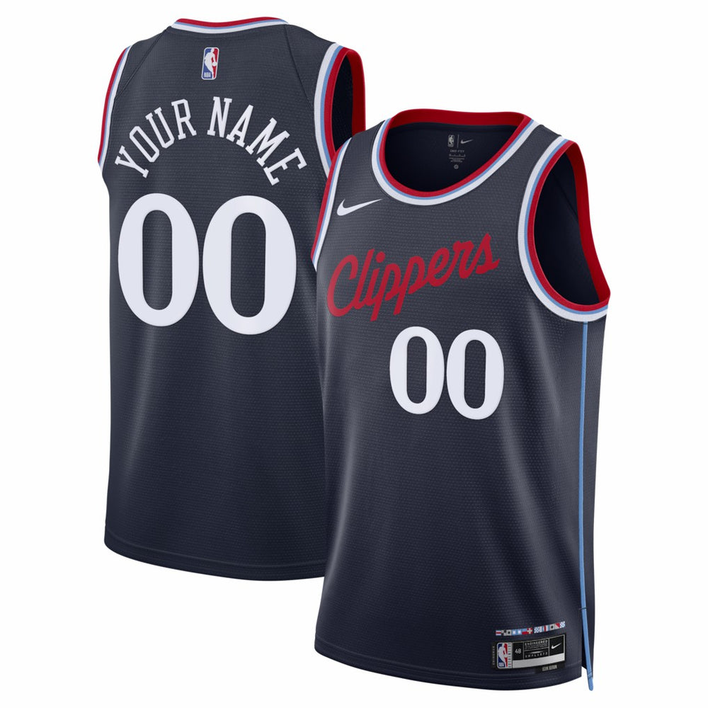 LA Clippers Unisex Swingman Custom Jersey Icon Edition Navy | Nike discount