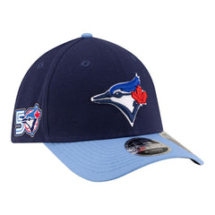 Toronto Blue Jays New Era 50th Season Player Replica 39THIRTY Flex Hat - Navy/Powder Blue - New Era on Sale