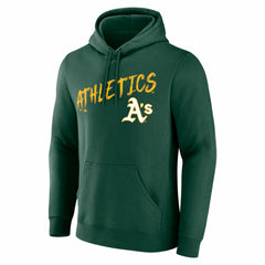 Athletics Hustle Personalized Name & Number Hoodie - Green - MLB Discount