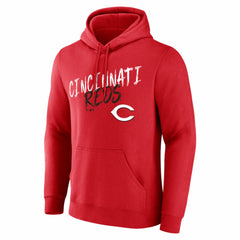 Cincinnati Reds Hustle Personalized Name & Number Hoodie - Red - MLB Online
