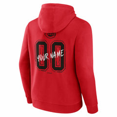 Cincinnati Reds Hustle Personalized Name & Number Hoodie - Red - MLB Online