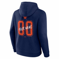 Houston Astros Hustle Personalized Name & Number Hoodie - Navy - MLB Sale