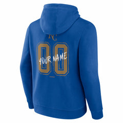 Kansas City Royals Hustle Personalized Name & Number Hoodie - Royal - MLB Lifestyle