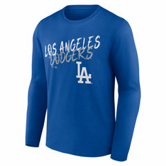 Los Angeles Dodgers Hustle Personalized Name & Number Long Sleeve T-Shirt - Royal - MLB Online
