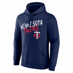 Minnesota Twins Hustle Personalized Name & Number Hoodie - Navy - MLB Discount