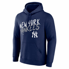 New York Yankees Hustle Personalized Name & Number Hoodie - Navy - MLB Discount
