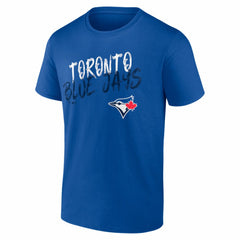Toronto Blue Jays Hustle Personalized Name & Number T-Shirt - Royal - MLB Lifestyle