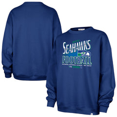 47 brand Seattle Seahawks '47 Women's Regional Oversized Sweatshirt College Navy