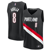 Deni Avdija Portland Trail Blazers Fast Break Replica Jersey Icon Edition Black | Fanatics outlet