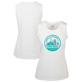 Los Angeles Angels Levelwear Women's Macy Spring Training Badge Bold Tank Top - White - MLB Discount