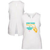 Baltimore Orioles Levelwear Women's 2026 Spring Training Paisley Ball Bold Tank - White - MLB on Sale