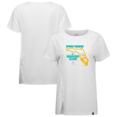 Houston Astros Levelwear Women's 2026 Spring Training Influx Ball Bold T-Shirt - White - MLB Lifestyle