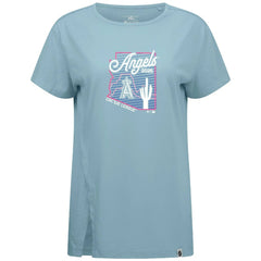 Los Angeles Angels Levelwear Women's Influx Spring Training Sunrise Bold T-Shirt - Blue - MLB Online